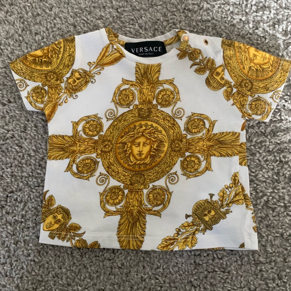 Versace infant shirt